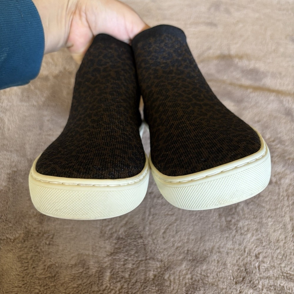 Rothy's The Chelsea Womens 8 Ankle Boot Leopard Print RARE Retired - Picture 3 of 8